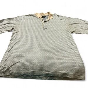 Bobby Jones Beige Casual Embroidered Golfing Polo Shirt